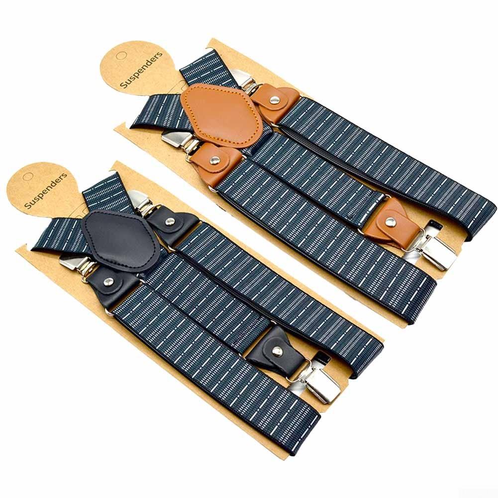100% Brand New Suspenders 3.5cm Adjustable Elastic