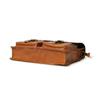 Leather Messenger Bag: Laptop Crossbody Satchel