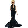 Party Ball Dress Accessories for 30cm Doll, Gorgeous Sequins Sexy Deep-V High Slit Backless Style Girl Toy (NO DOLLS)