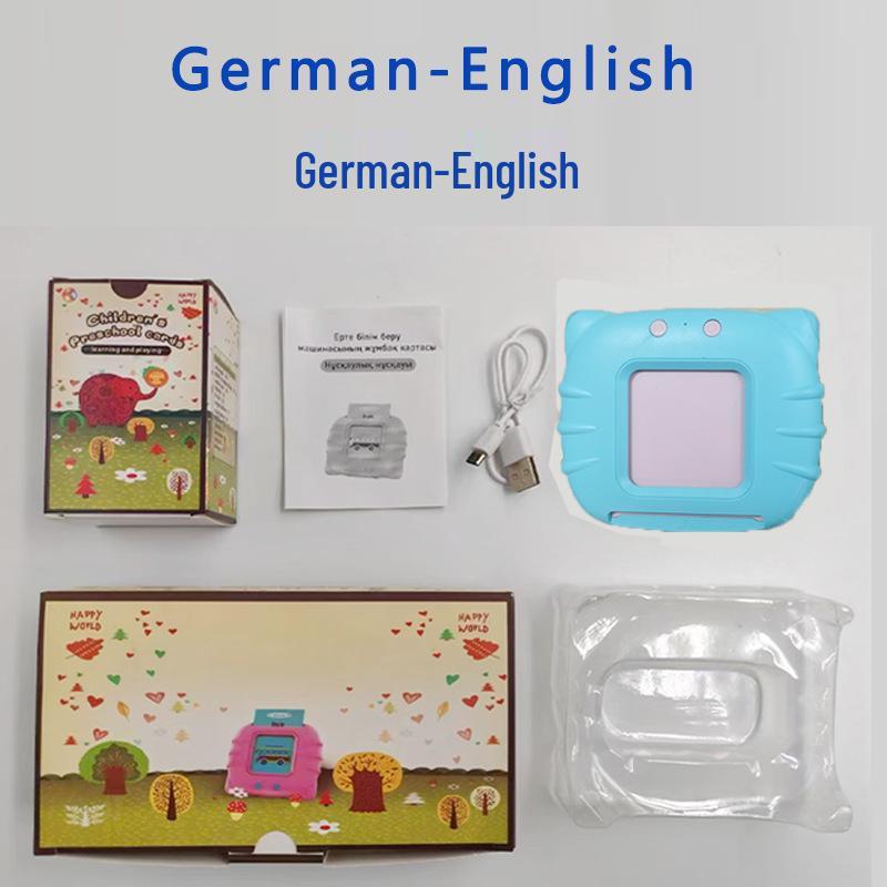 Englischlern-Karteikartenmaschine für Kinder: Frühe Bildung & Sprachentwicklungswerkzeug