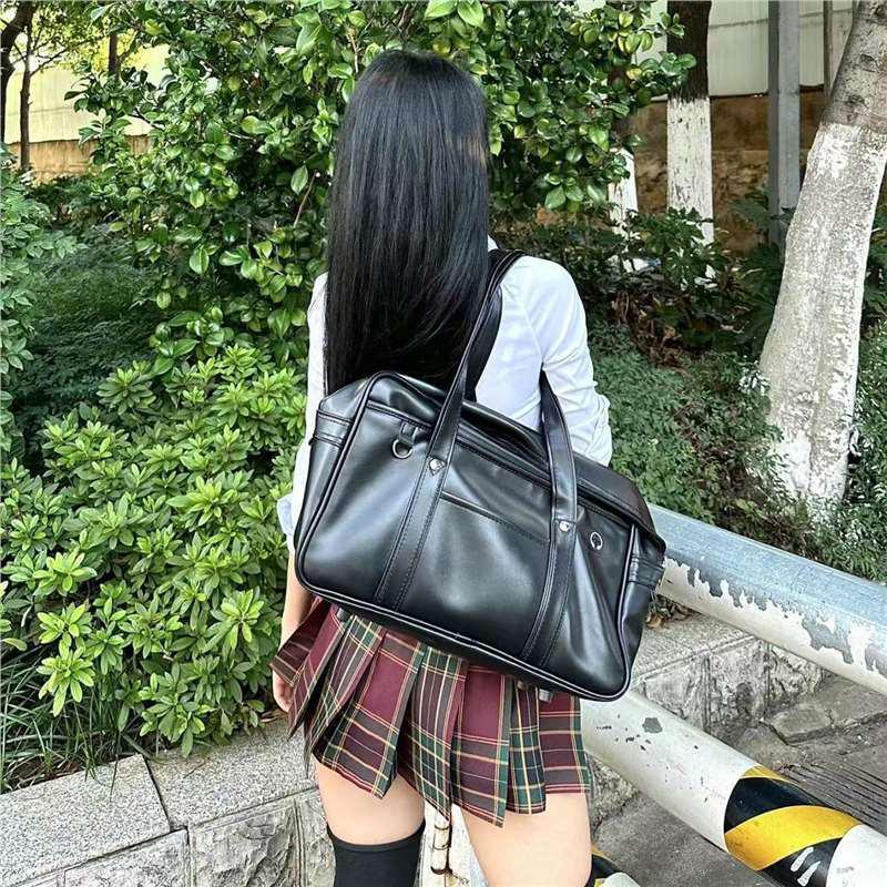 Autumn & Winter Slimming JK Uniform Set: Waist-Cinching Long-Sleeve Top for Women