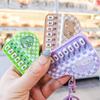 Mini Size Musical Instrument Toy Portable Piano Key Chain Electronic Keyboard Keychain  Children