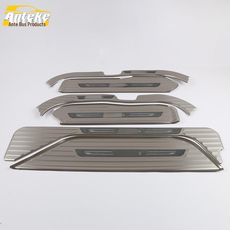 Compatible with Dongfeng Fengxing Lingzhi M5: Sill Strip Trim & Bumper Trunk Welcome Pedal