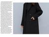 2026 Autumn/Winter Plus Size Women's Mid-Length Wool Suit Coat [0815]