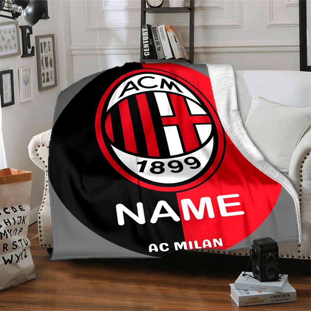 Custom Name Chelsea FC Crest Blanket for Couch & Bed, Plush Cozy Fuzzy Blanket Super Soft & Warm Blankets for Fall and Winter. 0908247