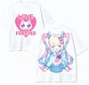 T-shirt Anime Lover Sovraccarico Streamer Bisognoso Harajuku Cotone Nuovo Modello Moda Retro High Street Oversize Unisex Prodotto Caldo