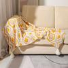 Fashion Hanging Fringe Throw Blanket for Sofa, Office Air Conditioning, Afternoon Nap Blanket