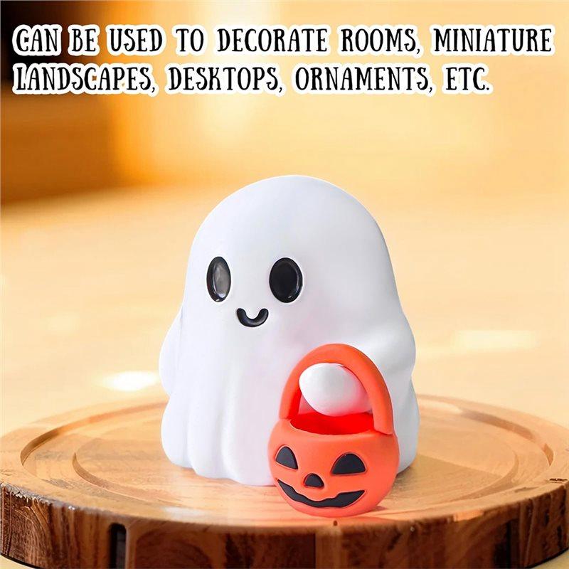 ABUL-Halloween Decorations Set Of 3 Cute Little Ghosts Home Decorations Halloween Decor Cute Decoration Horror Style