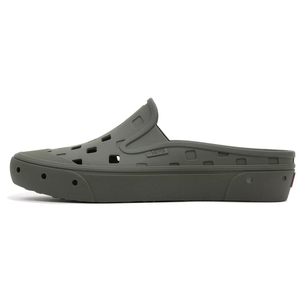 Vans Slip-On Mule TRK Versatile Casual Beach Sandals Unisex Sandals Gray VN0005V850K
