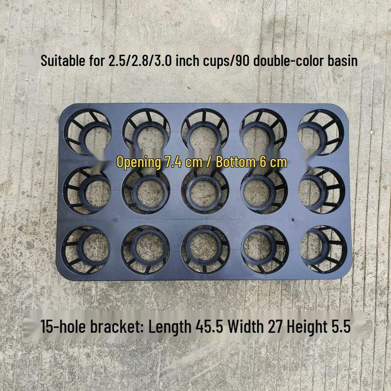 Thickened Orchid Pot Tray (4-Pack)