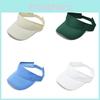 Solid Headless Color Sunshade Cap Duckbill Baseball Men Women Outdoor Summer Hat