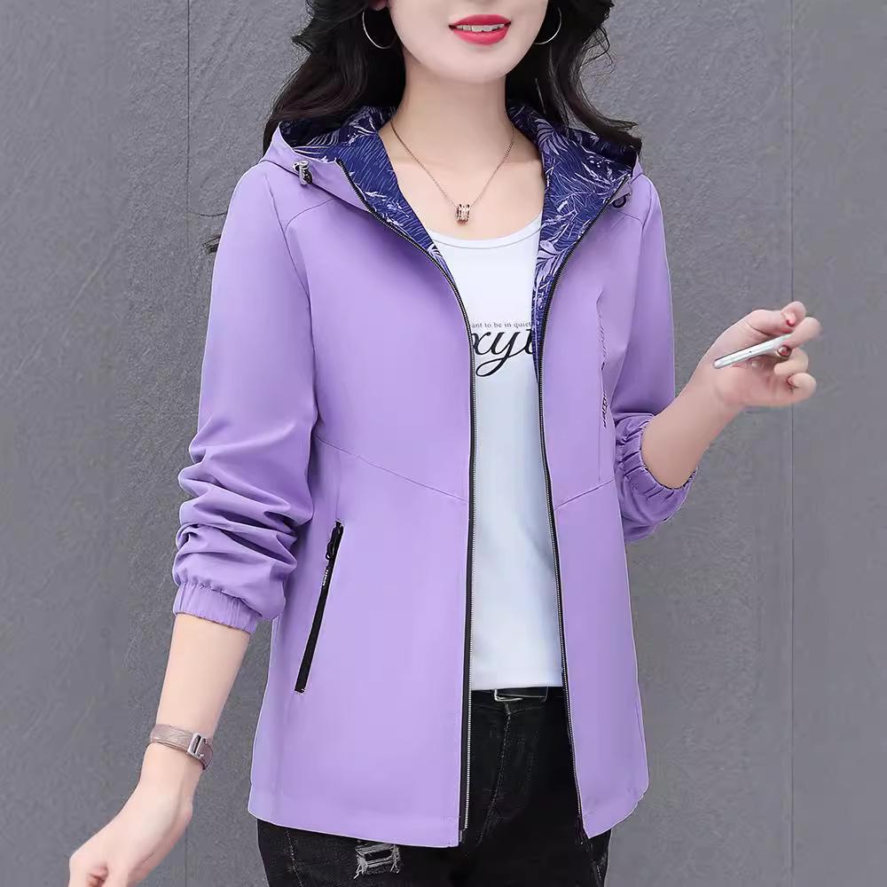 

Женская свободная бейсбольная куртка весна/осень 2025 года с двумя сторонами 2XL