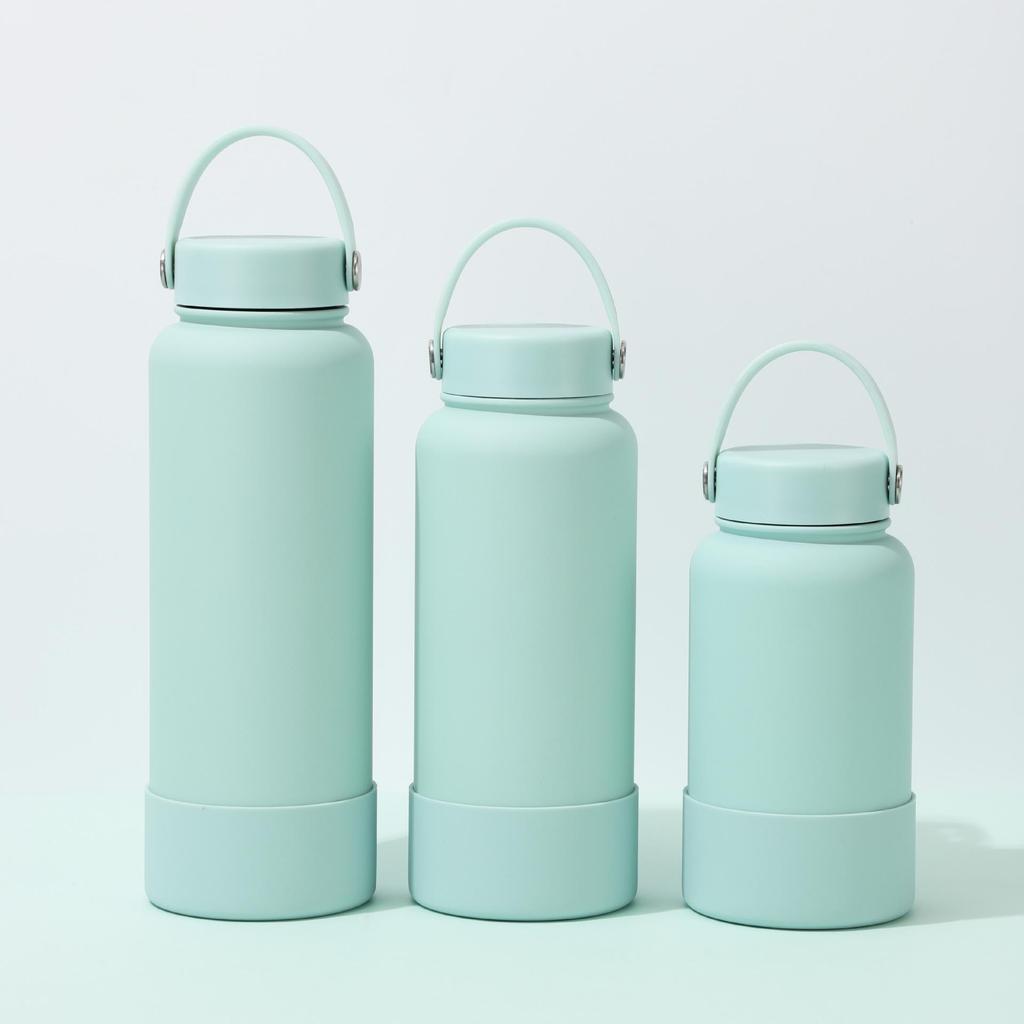 High-Value 316 Stainless Steel Macaron Thermos Bottle with Lanyard - Stylish, Portable, Insulated Sports Water Bottle