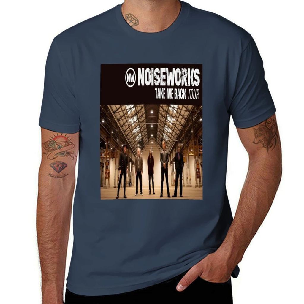 Noiseworks Band Tshirt Basic Simple Casual Short Sleeve Tee