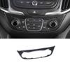 For Chevrolet Equinox Carbon Fiber 2018-2023 Center Console AC Switch Panel Trim