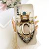 For Tecno Spark Power 2 LC8 Feather Crown Initial Letter Phone Case For Tecno Spark Power2 Soft Silicone Covers Bumpers