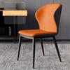 Nordic Minimalist – Modern Simple Design with Soft Padded Backrest, Home Use Table Chair, Butterfly & Negotiation Chair Style