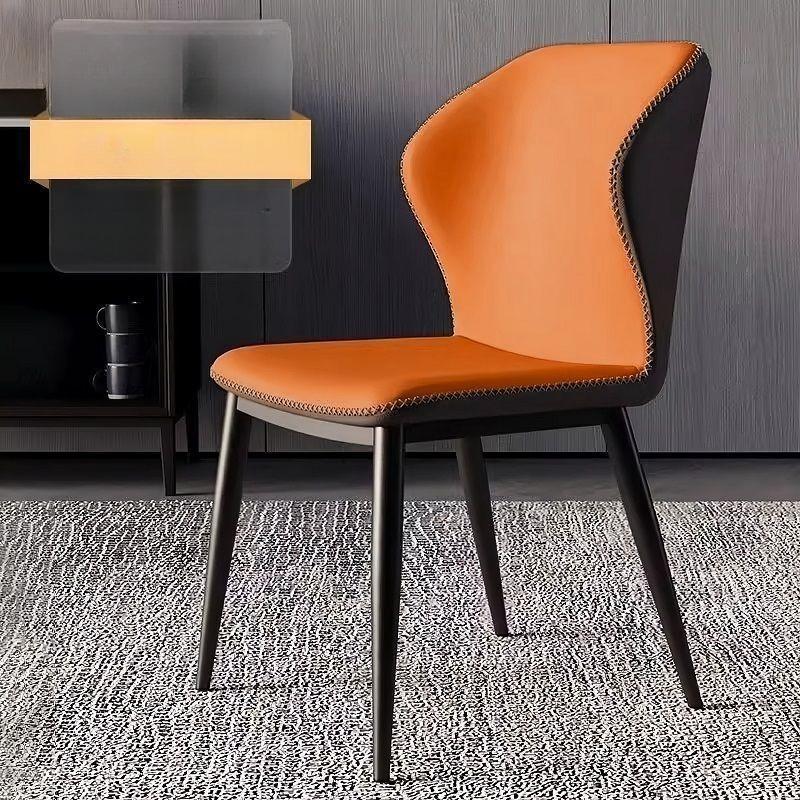 Nordic Minimalist – Modern Simple Design with Soft Padded Backrest, Home Use Table Chair, Butterfly & Negotiation Chair Style