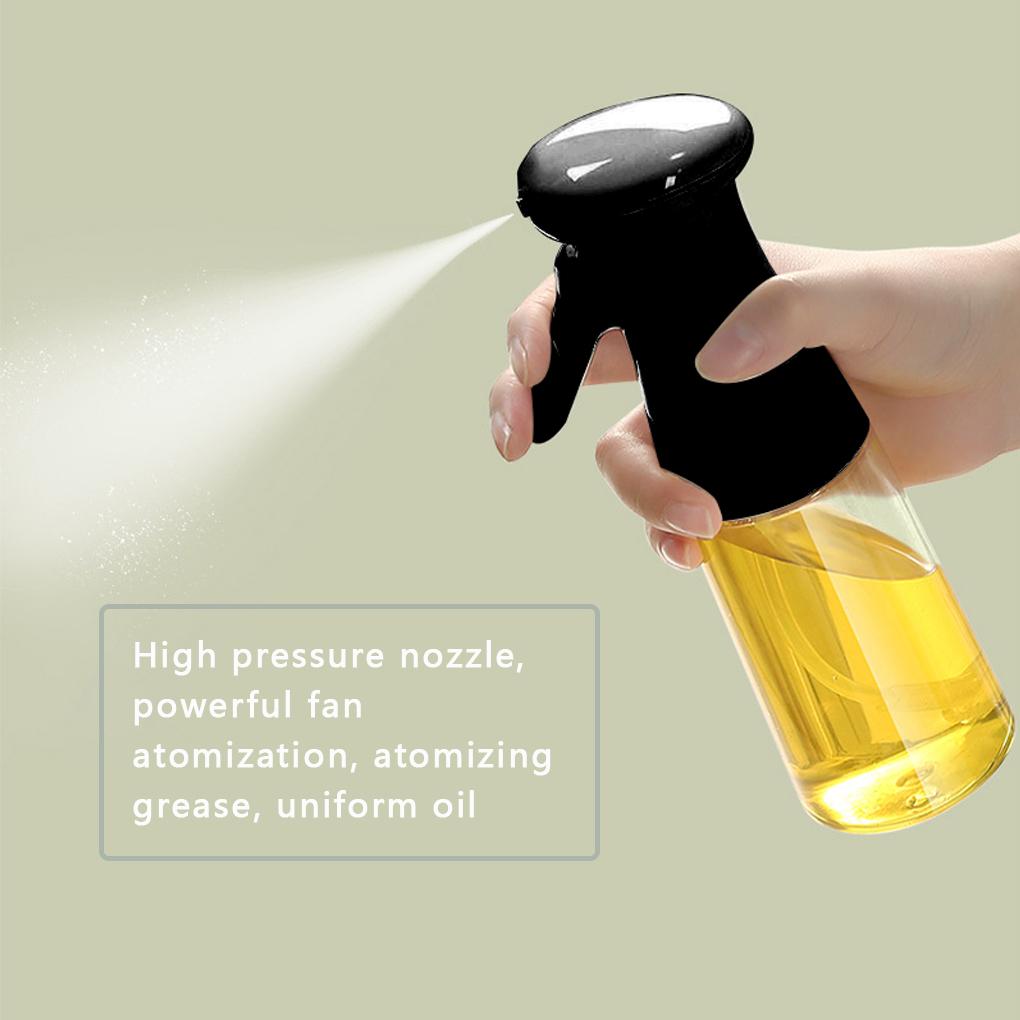 200ML Spray Bottle Plastic Handheld Oil Dispenser Barbecue Grilling Container Cooking Accessory for Restaurant Outdoor