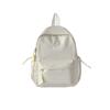 Schoolbag1011 Simple and Lightweight Schoolbag Korean Ins High Value and Versatile Student Class Girl Backpack Casual Fashion
