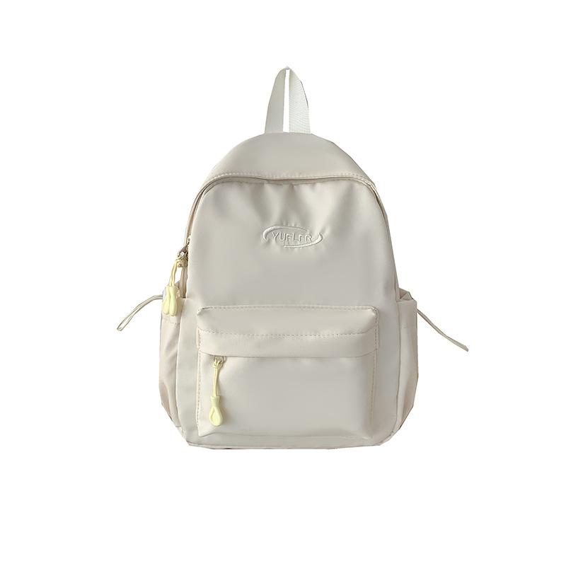 Schoolbag1011 Simple and Lightweight Schoolbag Korean Ins High Value and Versatile Student Class Girl Backpack Casual Fashion