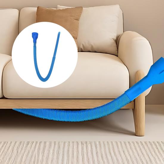 Vacuum Cleaner Pipe Head, Dryer Vent Cleaning Attachment for Narrow Gaps, Universal Compatibility Stretch Connector Compatible with Most Vacuum