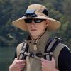 Solar Powered Outdoor Cooling Hat With Built In Fan For Hiking Fishing Lightweight Adjustable Sun Hat
