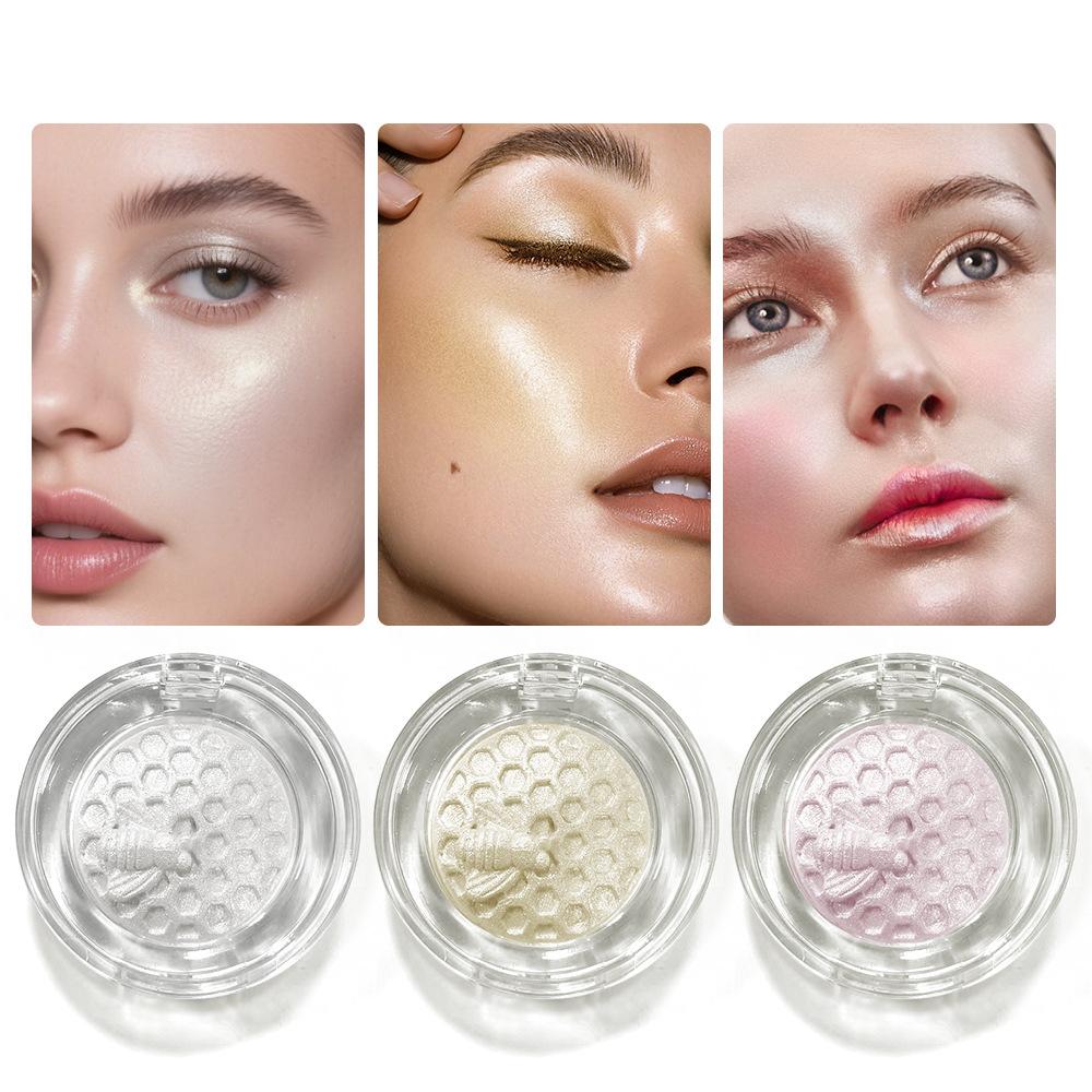 High Gloss Powder Gloss Glitter Highlight Contour Palette Natural Gloss Contour Concealer Lasting Light