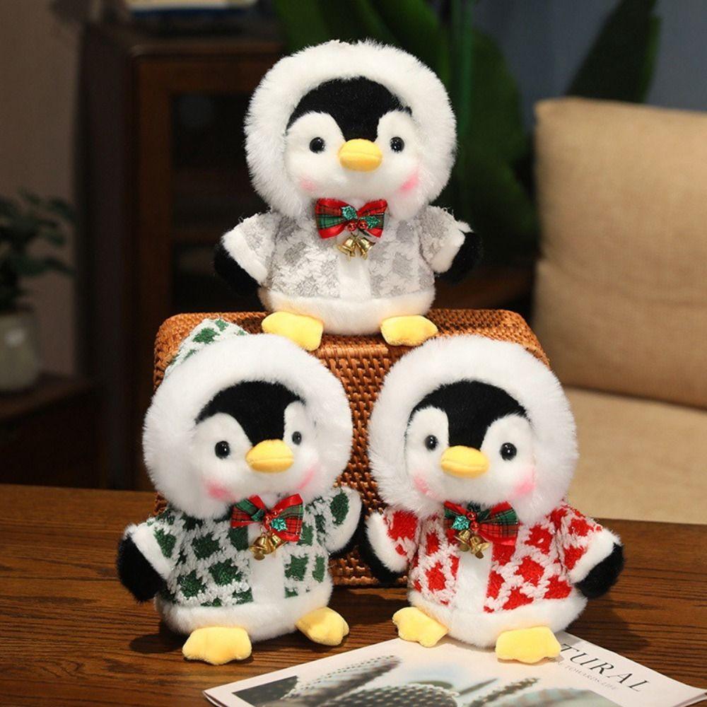 Soft Christmas Penguin Plush Toy PP Cotton Penguin Plush Doll  Children Girl
