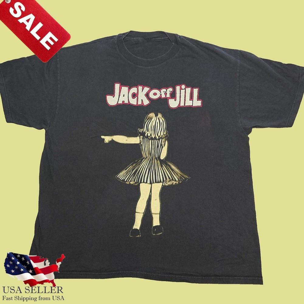 

Vintage Jack Off Jill Gift For Fans Unisex All size S345XL Shirt 4HRT70 Unisex T-Shirt XL