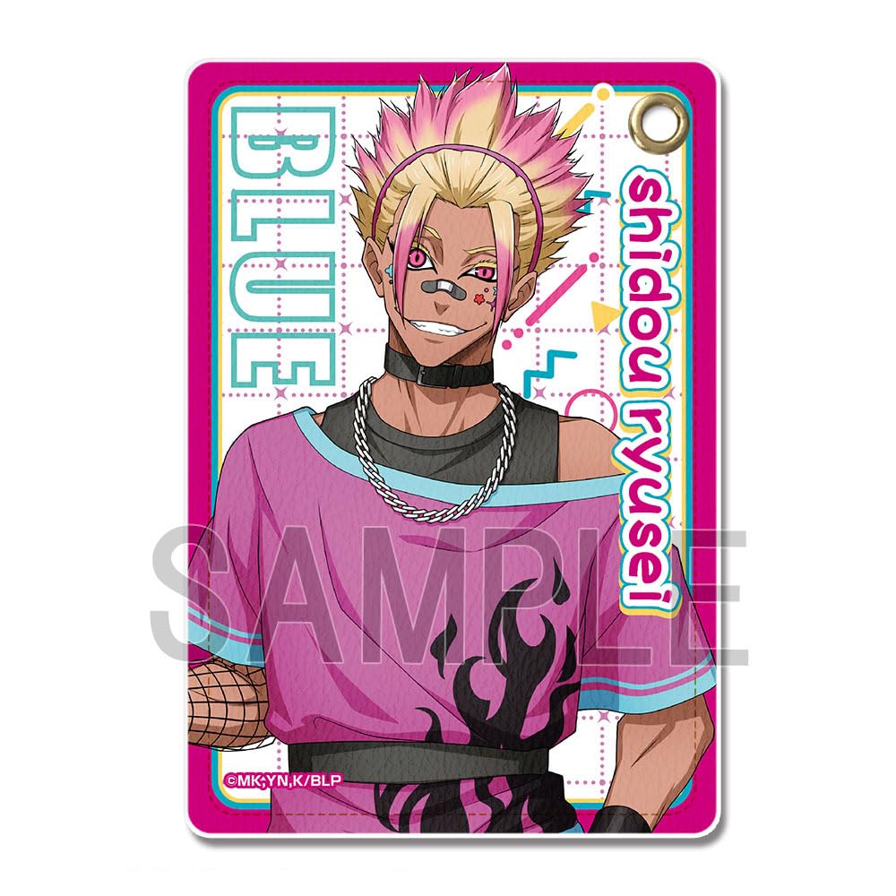 

Синий Рок Кожаный Пасс Оригинальный Декоративный Поп Рюсэй Чехол, Иллюстрация, Вер., Шидо, LPAN-B016-m09