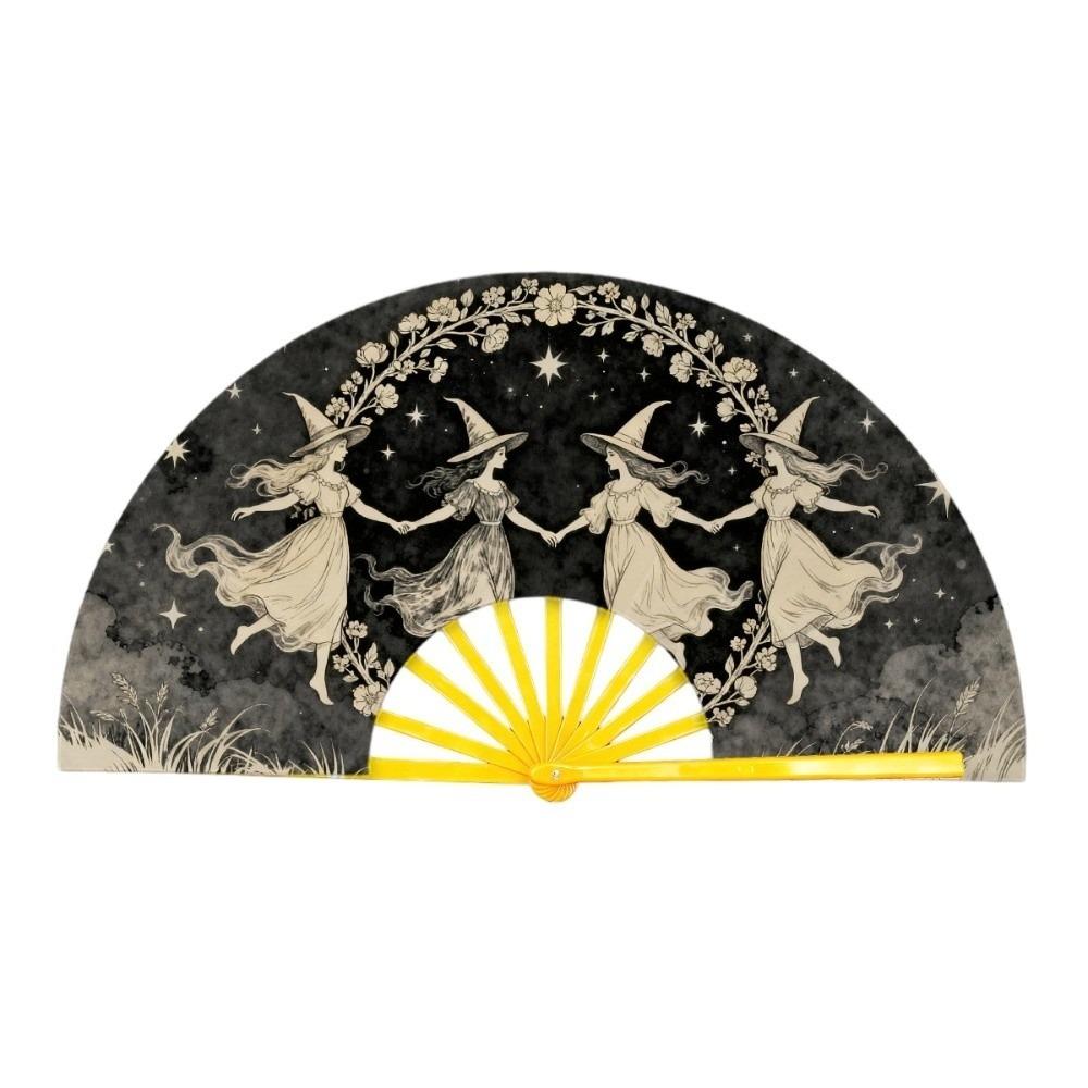 Handheld Kung Fu Fan 33cm 13in Folding Hand Fan Chinese Style Large Hand Fan Decoration