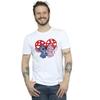Disney Mens Lilo & Stitch Hearts T-Shirt