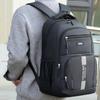 Large Capacity Student School Bag Solid Color Travel Knapsack  High School Student