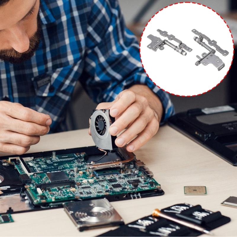 Precise Machined Screen Hinge Replacement For ProBook440 445 G8G9 Laptops Enhances Stability And Quiet Display Movement Hinges