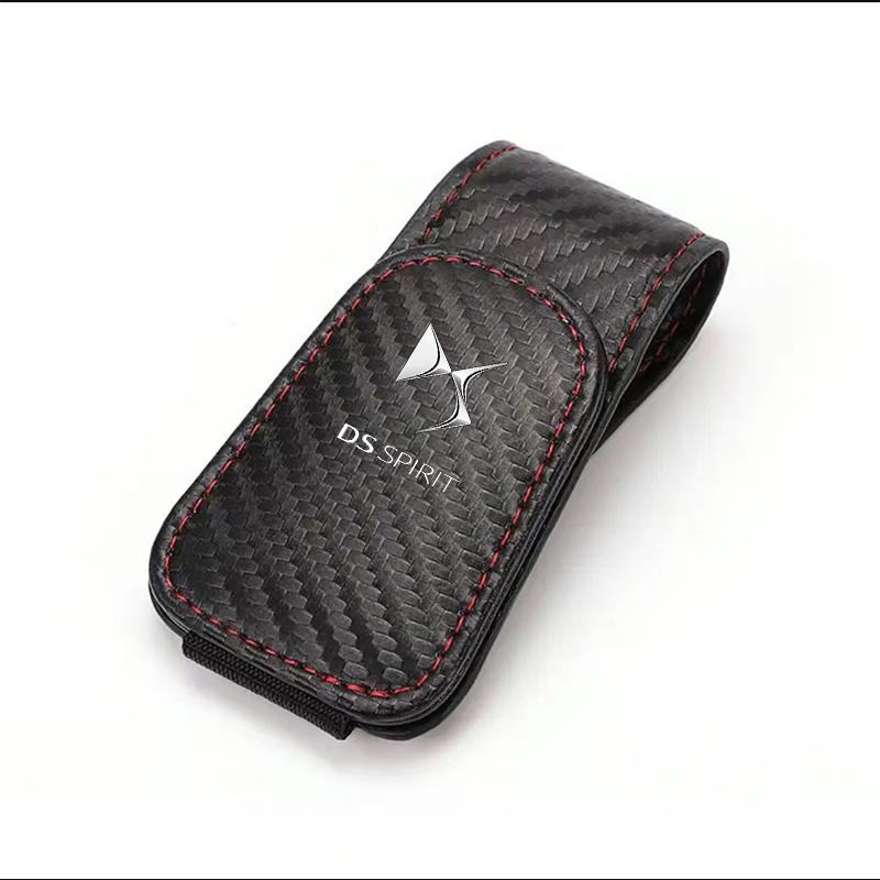 Car Sun Visor Multifunction Card Package Glasses Holder For DS SPIRIT DS4S DS3 DS5 5LS DS6 DS7 DS9 E-Tense WILD Citroen C1 C2