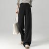 Fanzhen Women's Wool Blend Loose Wide-Leg Trousers