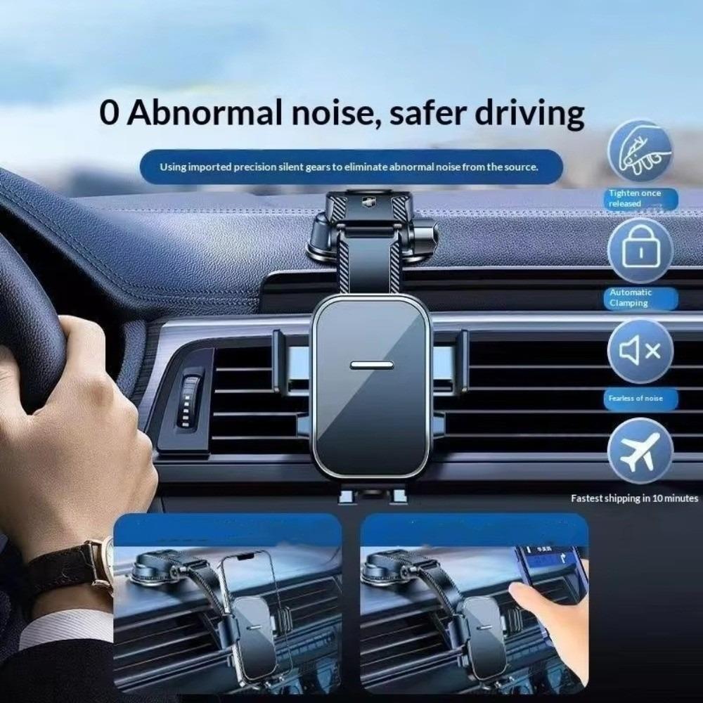 Stable Car Phone Holder Suction Cup Cellphone Holder Auto Mobile Phone Stand Interior