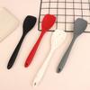 Food Grade Silicone Spoon Spatula Heat Resistant Cooking Spoon Nonstick Baking Scraper Stirring Scooping Salad Mixing Spoon