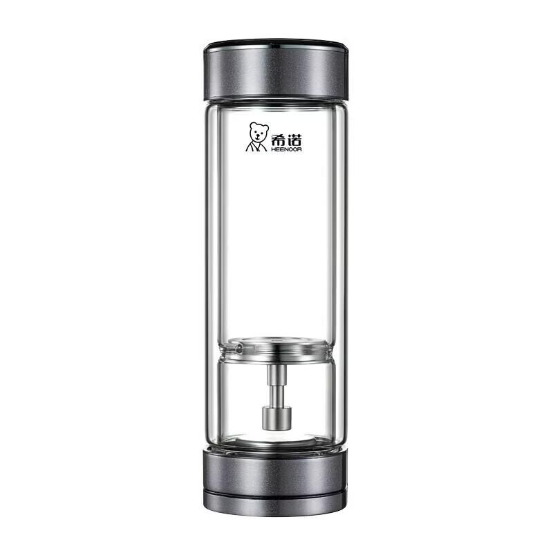 Heenoor Magnetic Tea Separation Double-Layer Glass Bottle