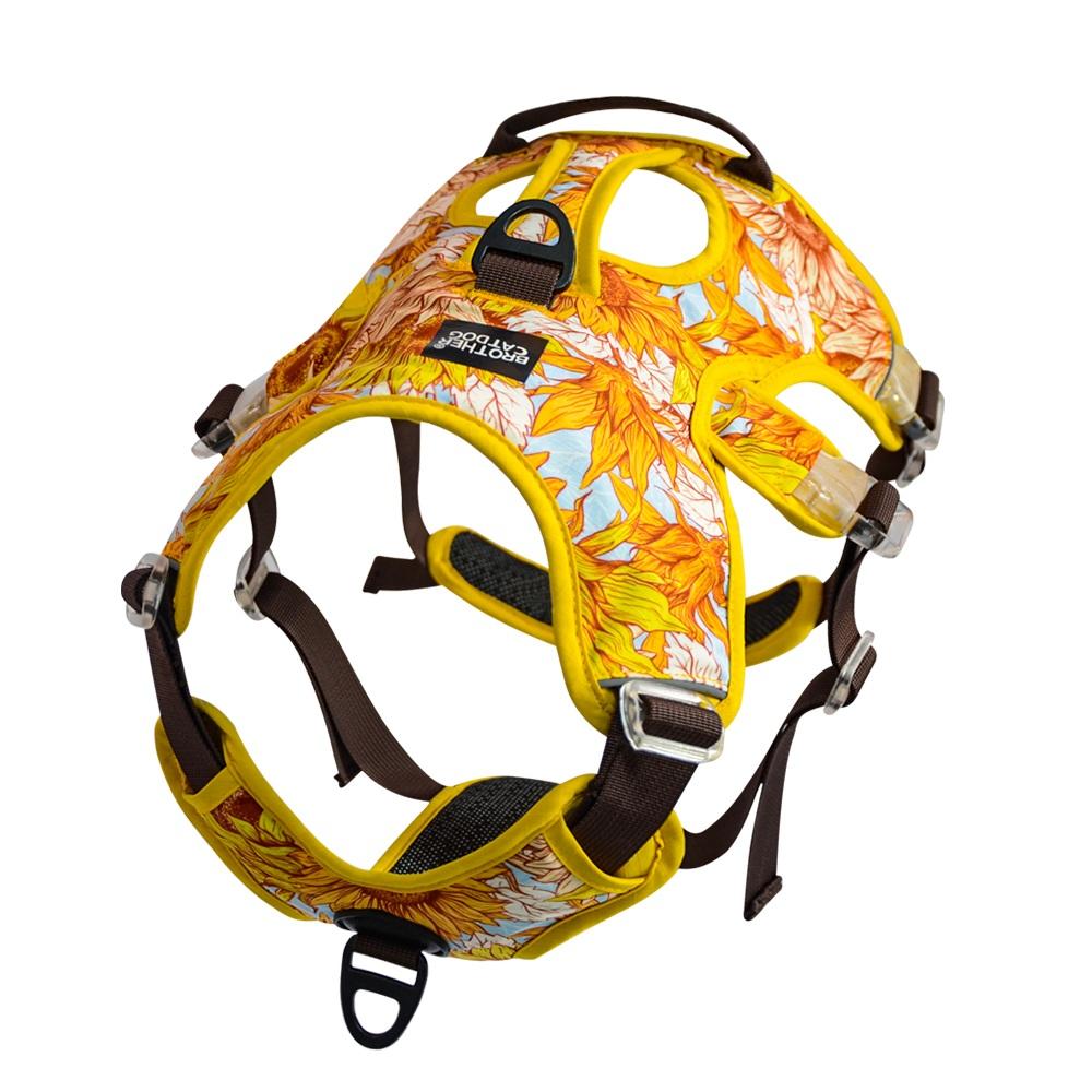 

NO PULL Шлейка для домашніх собак Регульований світловідбиваючий нагрудний жилет для маленьких великих собак Дресирування на відкритому повітрі Захисні товари для тварин M