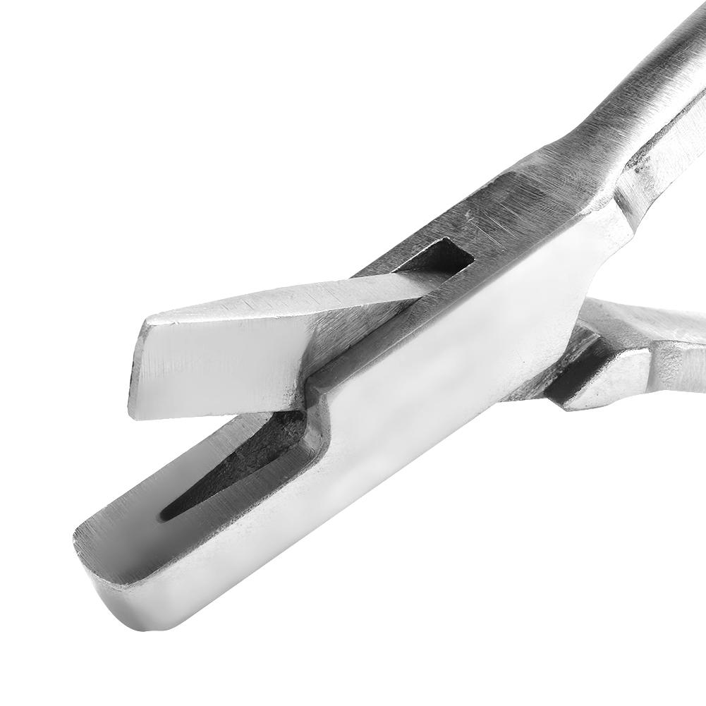 Pinza para Marcaje de Oreja de Cerdo de Acero Inoxidable Equipo para Cerdos Animales de Granja (Forma de V)