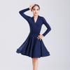 Girl Latin Dance Training Costume Children's Performance Costume Competition Regulations Latin Dance Dress