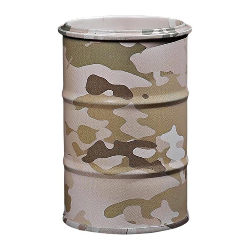 Miniature Oil Drum Model Dioramas Supplies Industrial Oil Tanks Model Ornament