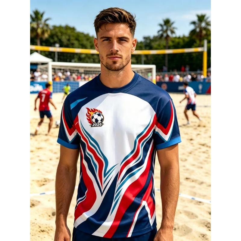 Herren Mode 3D Gedrucktes Herren T-Shirt Rundhals Kurzarm Trendige Streetwear
