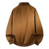 2026 Men's Trendy Baseball Collar Slim Fit Casual Jacket - Solid Color, Versatile Fashion
