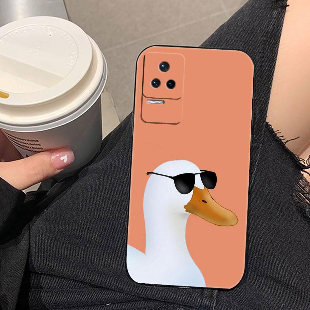 

Мультяшная Утка Гусь Чехол для Телефона Для Redmi K60 K40 K30 15 15C 14C 13C 12C 12 10 10C 9T 9C 9A 9 8 8A A1 A2 A3 Pro Plus Чехол Redmi 155G