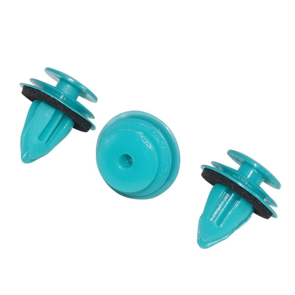 100Pcs Door Buckle Retainer Fastener Rivet Rivet Kit Fastener Rivet Bumper Clip  Auto Vehicle