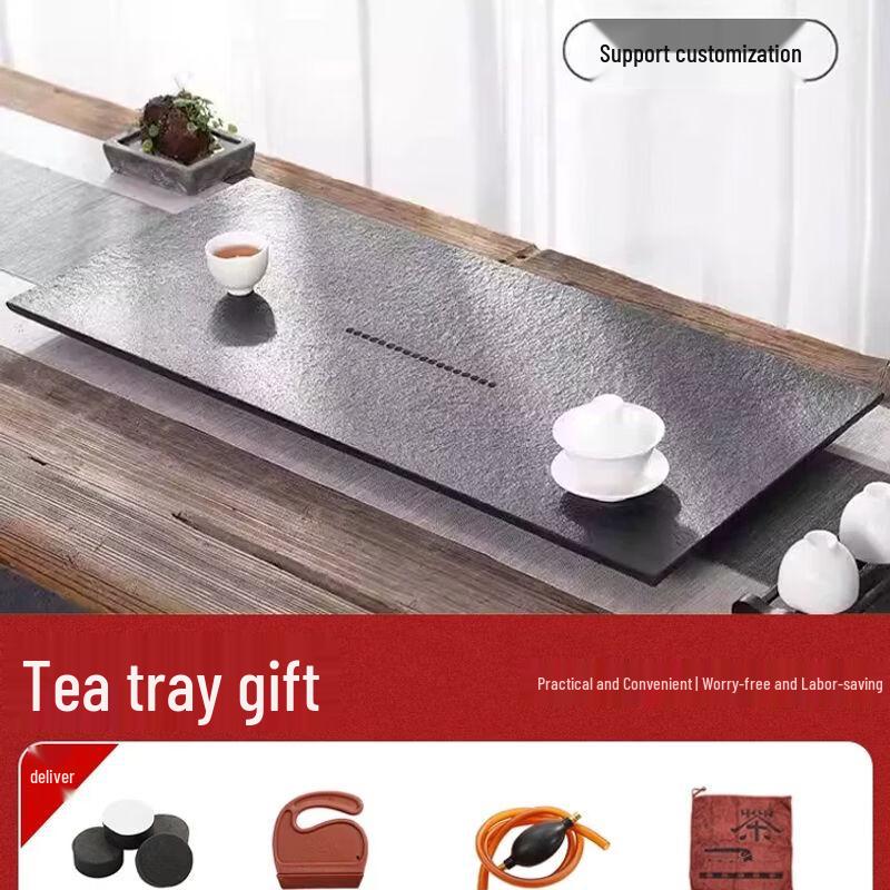 

Wujinshi Stone Tea Tray with Drainage