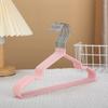 Children's style 30cm Non-slip Rubber Coated Hanger PVC Coated Metal Infant Hanger Dormitory Home Clothes Hanger Organization